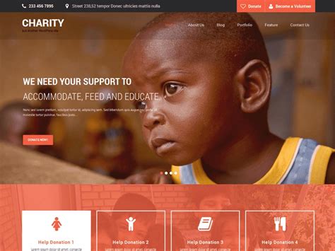 affordable professional charity website template download|14 Free Charity WordPress Themes for NGO 2024.
